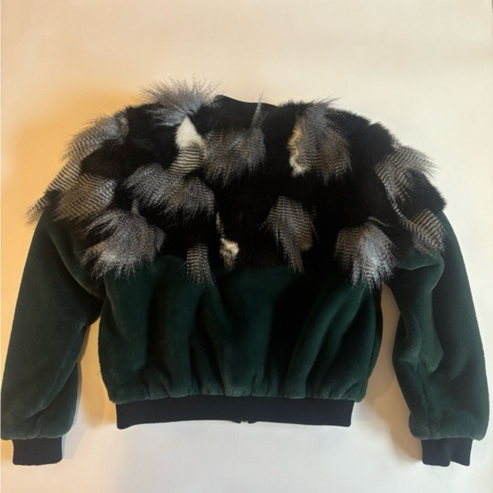 Noisy May faux fur jacket - Picture 8 of 9